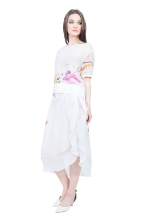 asymmetrical designer skirt